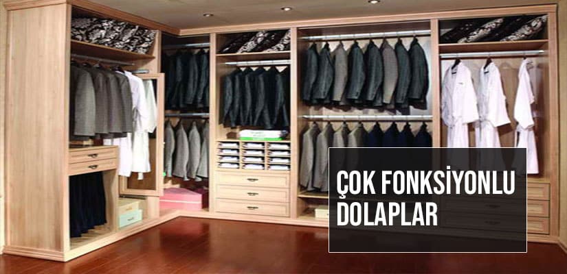 çok fonksiyonlu dolaplar